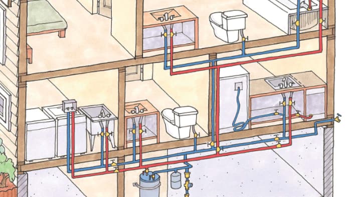 BUILDING PLUMBING DRAWINGS